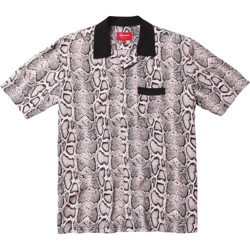 Supreme Snakeskin Shirt for spring summer 12 season