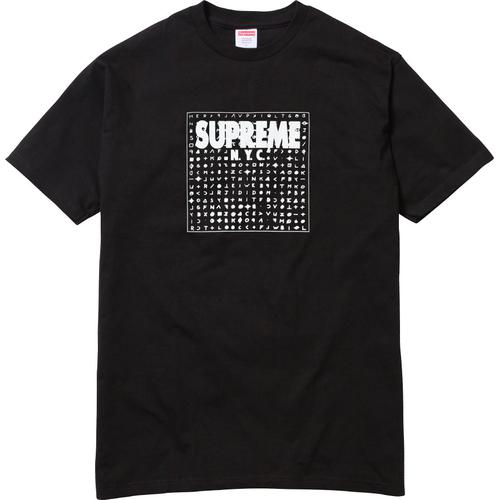 Supreme Zodiac Tee for spring summer 12 season