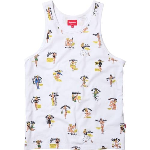 Supreme Pinup Tank Top for spring summer 12 season