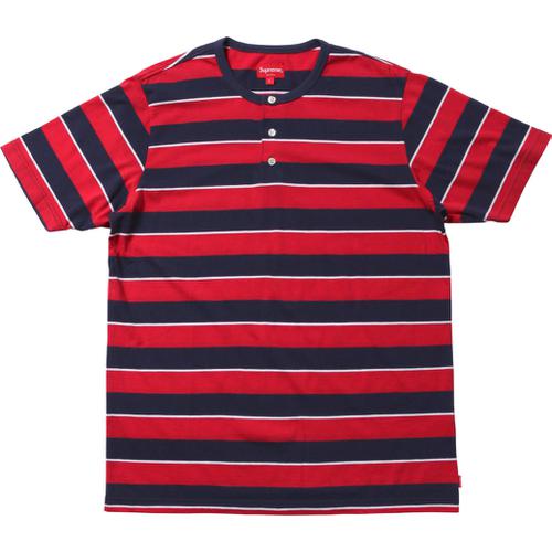 Details on Striped Henley from spring summer
                                            2012