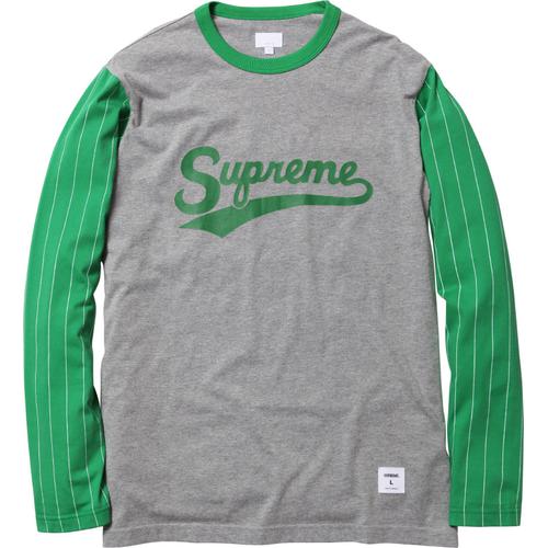 Supreme Baseball Tee for spring summer 12 season