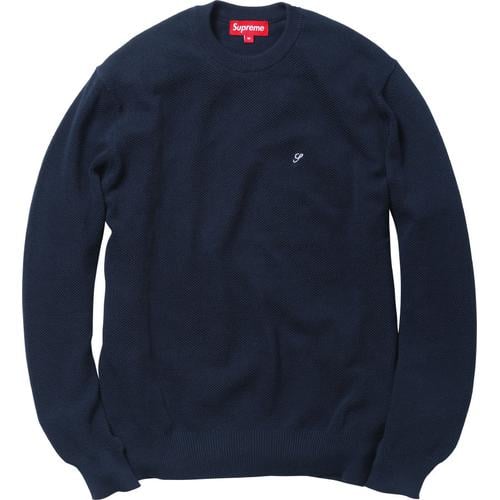 Details on Birdseye Pique Sweater from spring summer
                                            2012