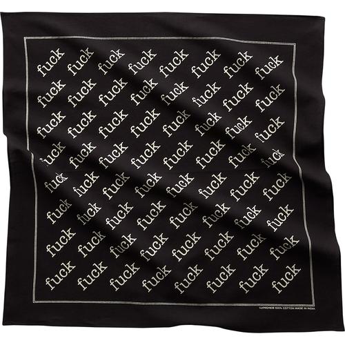 Details on Fuck Bandana from spring summer
                                            2013