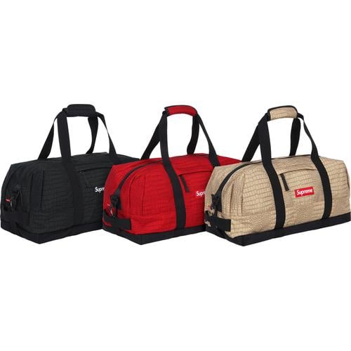 Supreme Croc Duffle Bag for spring summer 13 season