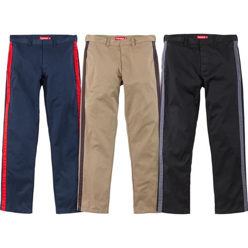 Supreme Side Stripe Work Pant for spring summer 13 season