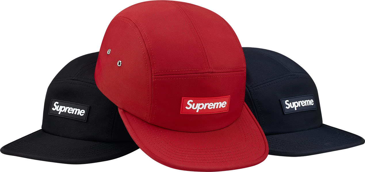 Supreme Fitted Terry Cloth Camp Cap Red –