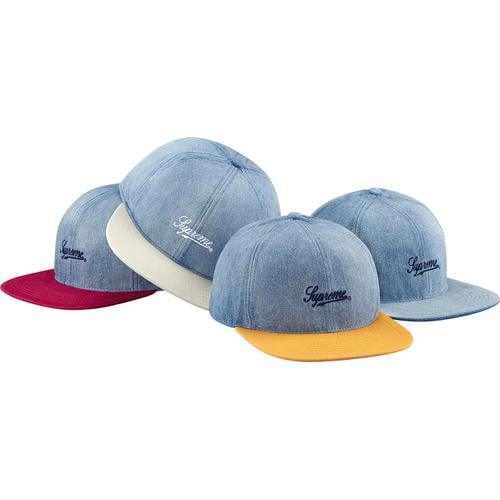 Supreme Washed Denim Fitted 6-Panel for spring summer 13 season