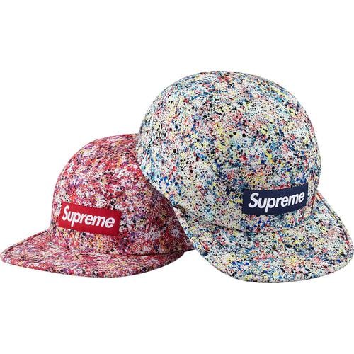 Supreme Supreme Liberty Splatter Camp Cap for spring summer 13 season