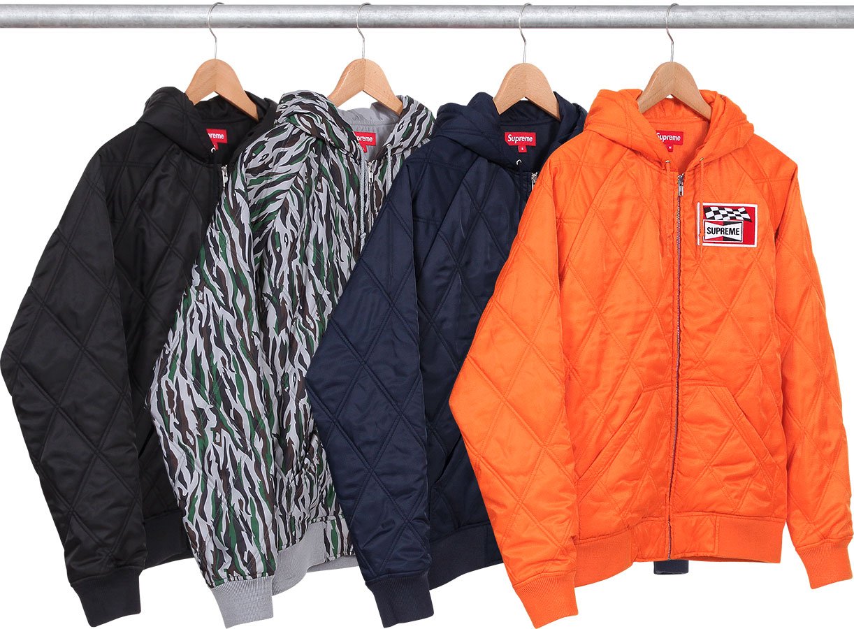 supreme quilted jacket