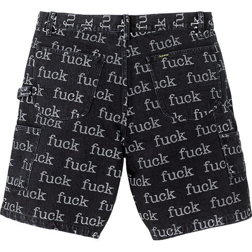 Supreme Fuck Painter Short for spring summer 13 season