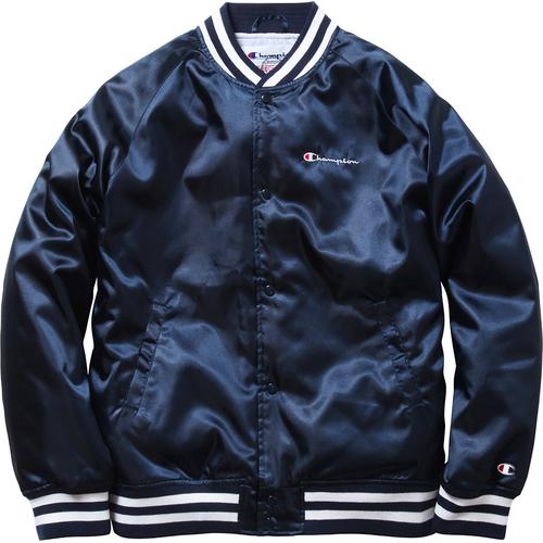 Details on Supreme Champion Satin Jacket None from spring summer
                                                    2013