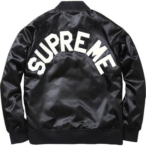 Details on Supreme Champion Satin Jacket None from spring summer
                                                    2013