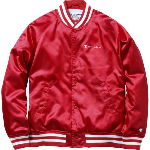 Details on Supreme Champion Satin Jacket None from spring summer
                                                    2013