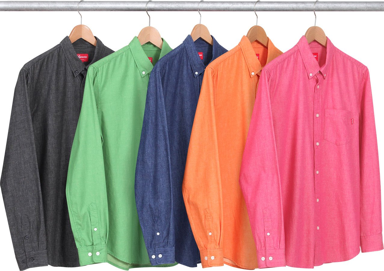 Denim Button Down Shirt - spring summer 2013 - Supreme