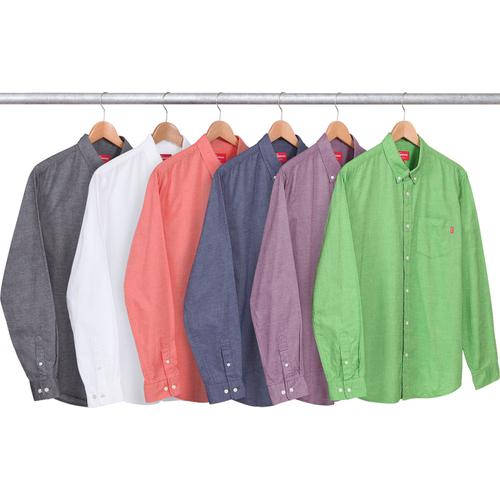 Supreme Oxford Shirt for spring summer 13 season