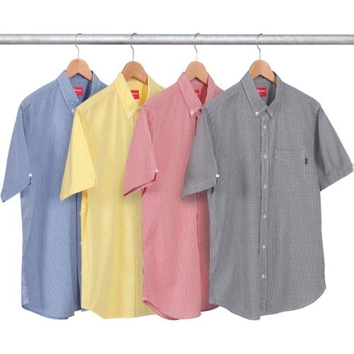 Supreme Gingham Shirt for spring summer 13 season