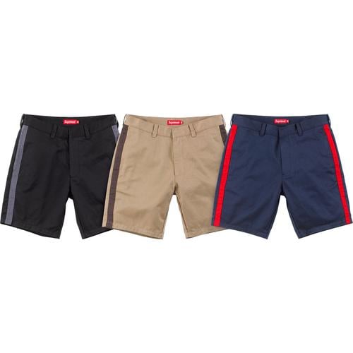 Supreme Side Stripe Work Short for spring summer 13 season