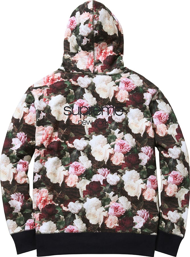 Supreme Power Corruption Lies PCL 薔薇パーカー