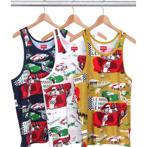 Supreme Le Mans Tank Top for spring summer 13 season