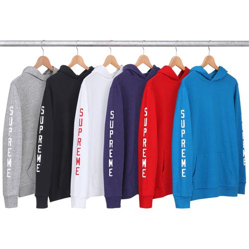 Supreme L S Athletic Hooded Top for spring summer 13 season