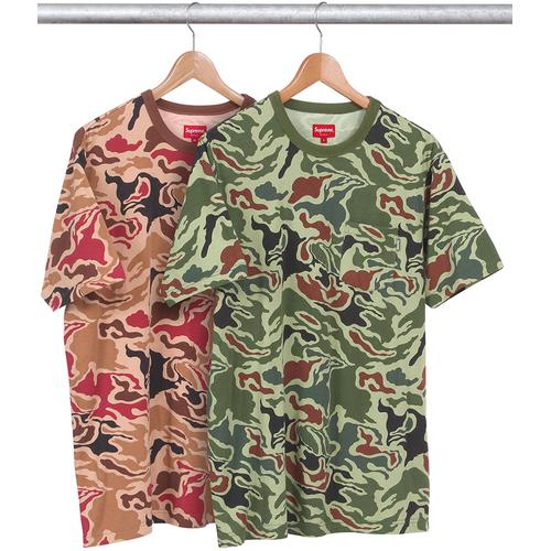 Supreme S S Camo Pocket Tee for spring summer 13 season