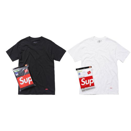 Details on Supreme Hanes Tagless T-Shirt (3 Pack) from spring summer 2014