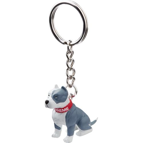 Supreme Pitbull Keychain for spring summer 14 season