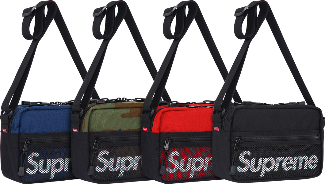 supreme 14SS Logo Shoulder Bag-
