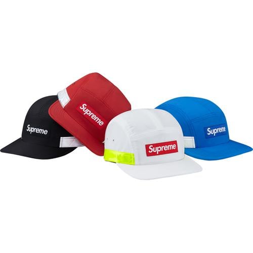 Supreme Reflective Stripe Camp Cap for spring summer 14 season