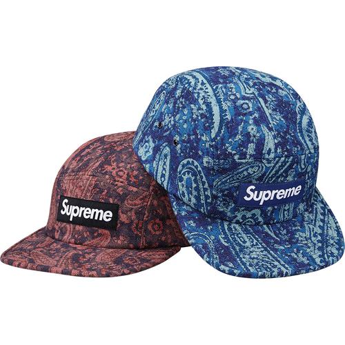 Details on Supreme Liberty Paisley Camp Cap from spring summer
                                            2014
