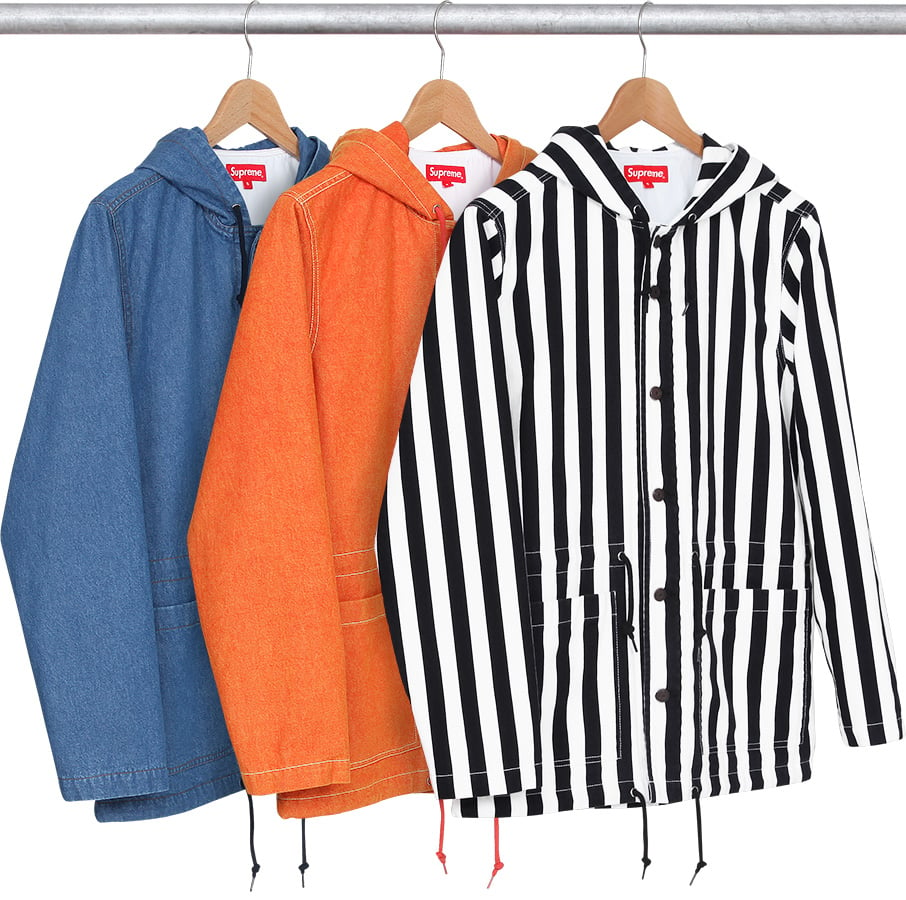 Hooded Denim Parka - spring summer 2014 - Supreme