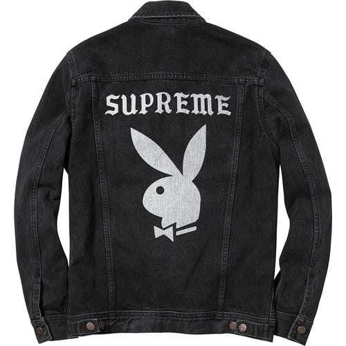 Details on Supreme Playboy Denim Jacket None from spring summer
                                                    2014