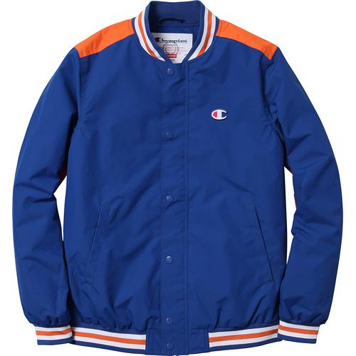 Details on Supreme Champion Warm-Up Jacket None from spring summer
                                                    2014