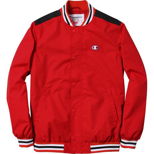 Details on Supreme Champion Warm-Up Jacket None from spring summer
                                                    2014