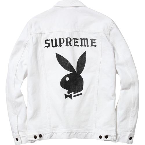 Details on Supreme Playboy Denim Jacket None from spring summer 2014