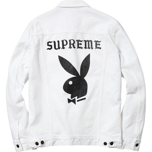 Details on Supreme Playboy Denim Jacket None from spring summer
                                                    2014