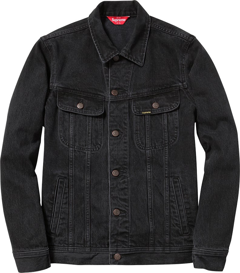 Supreme x Playboy Denim Jacket Black Size Medium S/S 2014