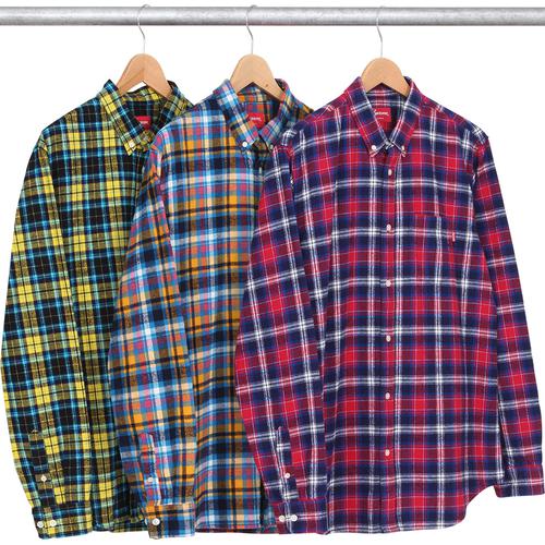 Supreme Lightweight Flannel Shirt for spring summer 14 season