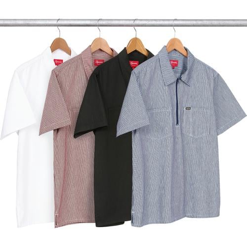 Supreme Half Zip Work Shirt for spring summer 14 season