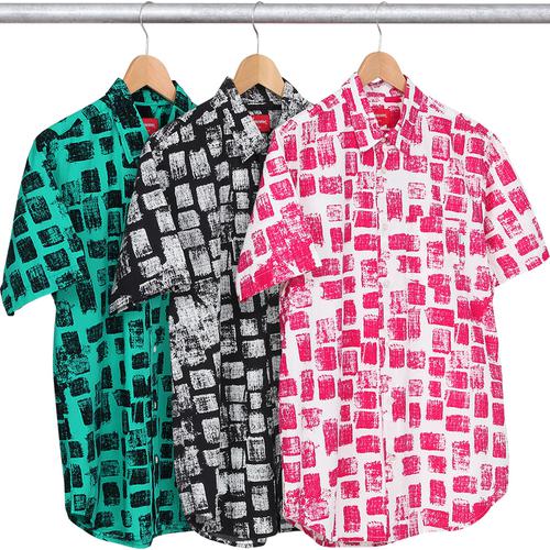 Supreme Block Print Shirt for spring summer 14 season