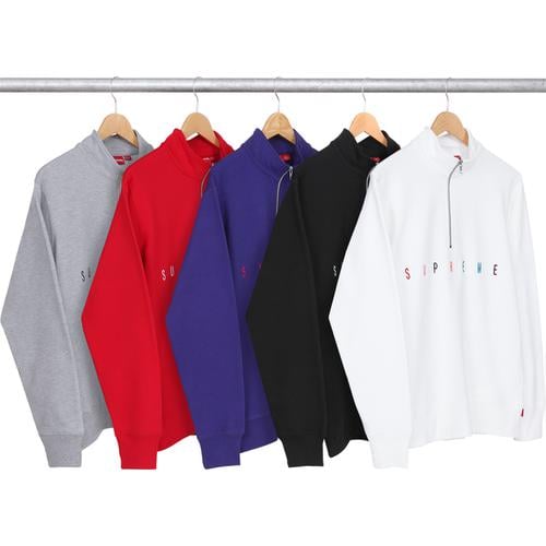 Supreme United Half Zip Pullover for spring summer 14 season