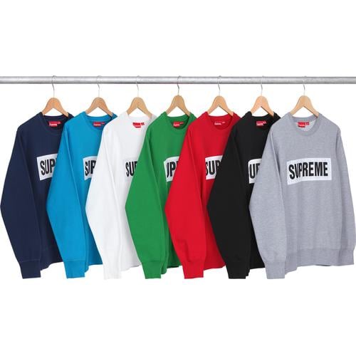 Supreme Marathon Crewneck for spring summer 14 season