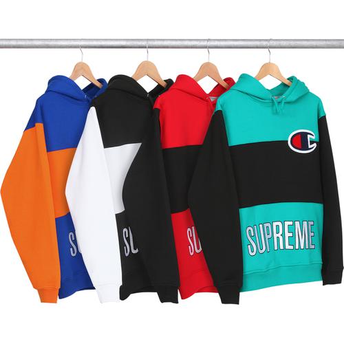 Details on Supreme Champion Color Blocked Pullover from spring summer 2014