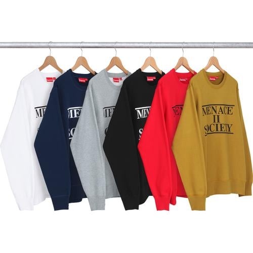 Supreme Menace Crewneck for spring summer 14 season