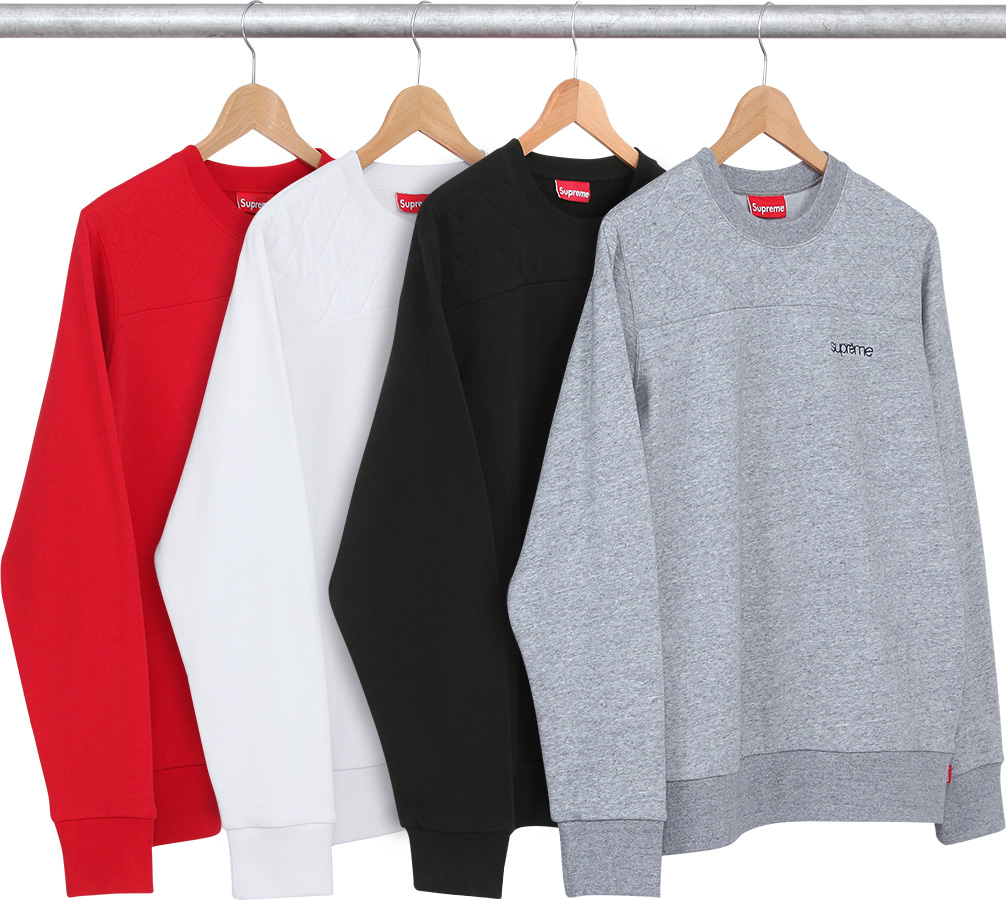 Quilted Panel Crewneck - spring summer 2014 - Supreme