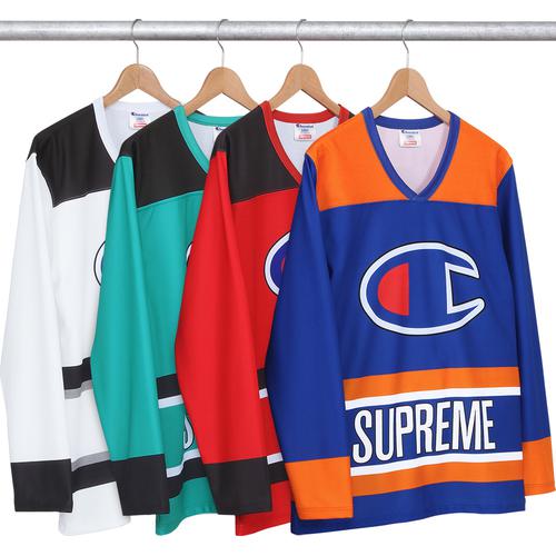 Details on Supreme Champion Hockey Top from spring summer 2014