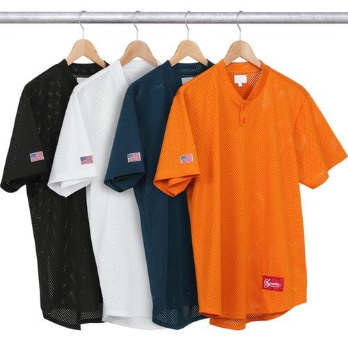 Supreme Baseball Henley for spring summer 14 season