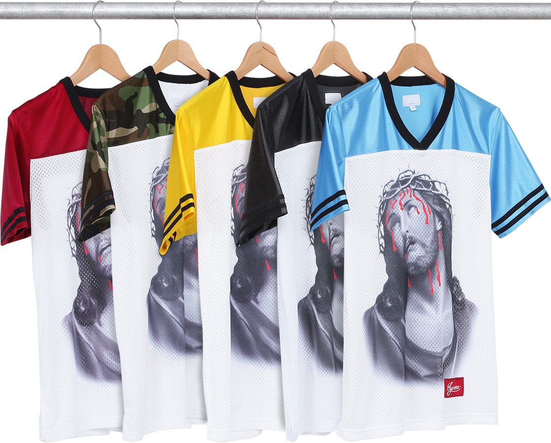 Jesus Football Top - spring summer 2014 - Supreme