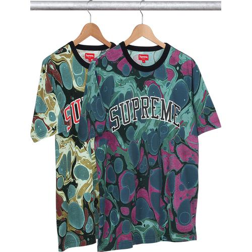 Supreme Marbled Tee for spring summer 14 season