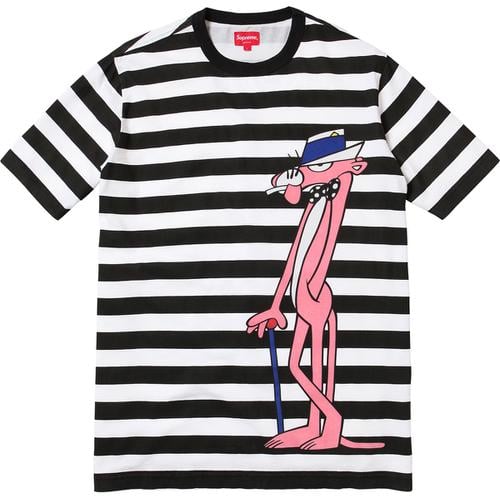 Details on Supreme Pink Panther Stripe Top None from spring summer
                                                    2014